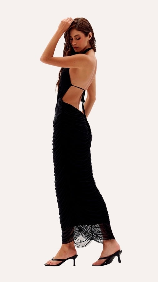 Tulum Black Dress