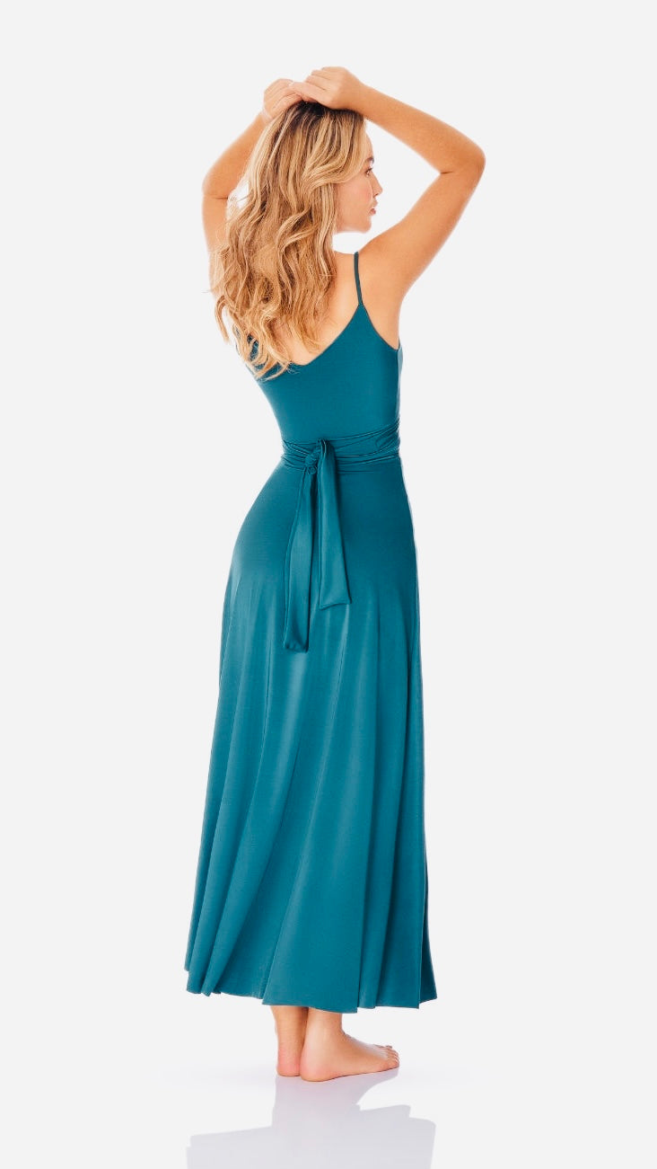 Vestido Aqua / Multiformas / Maxi