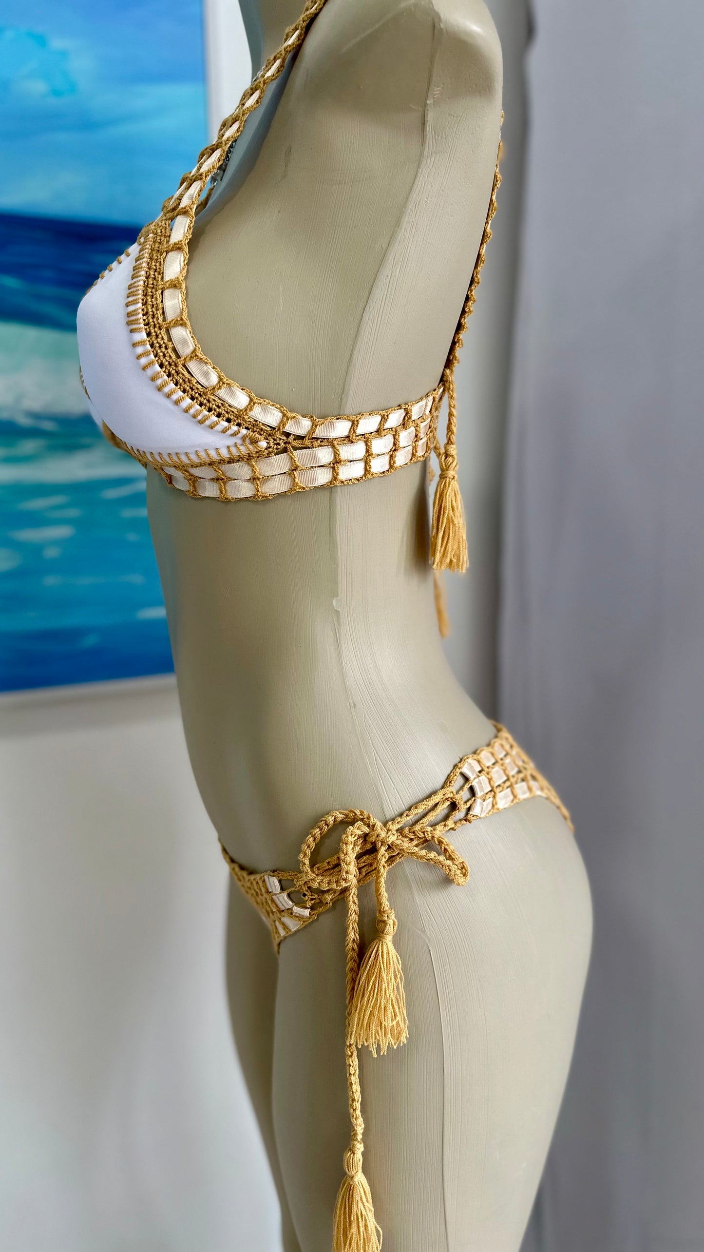 Cristina Bikini Set / Handmade Swimsuit