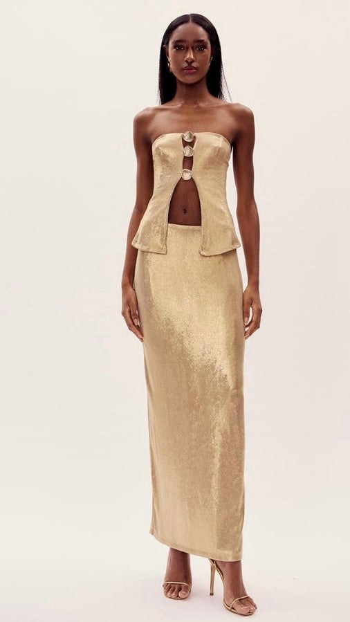 Kate Set / Blusa & Falda Larga