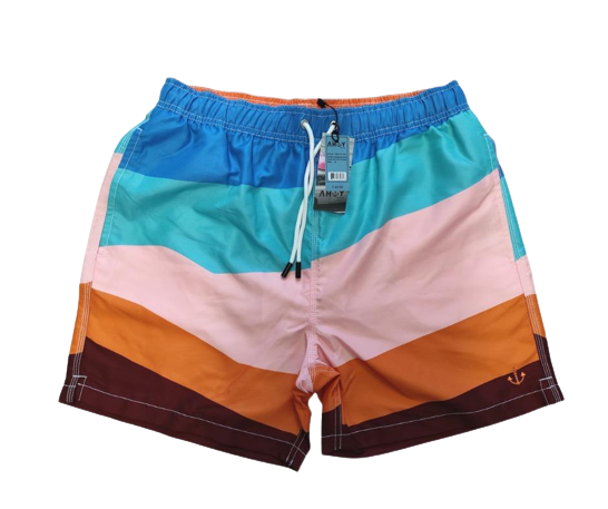 Wild Waves, slim fit short