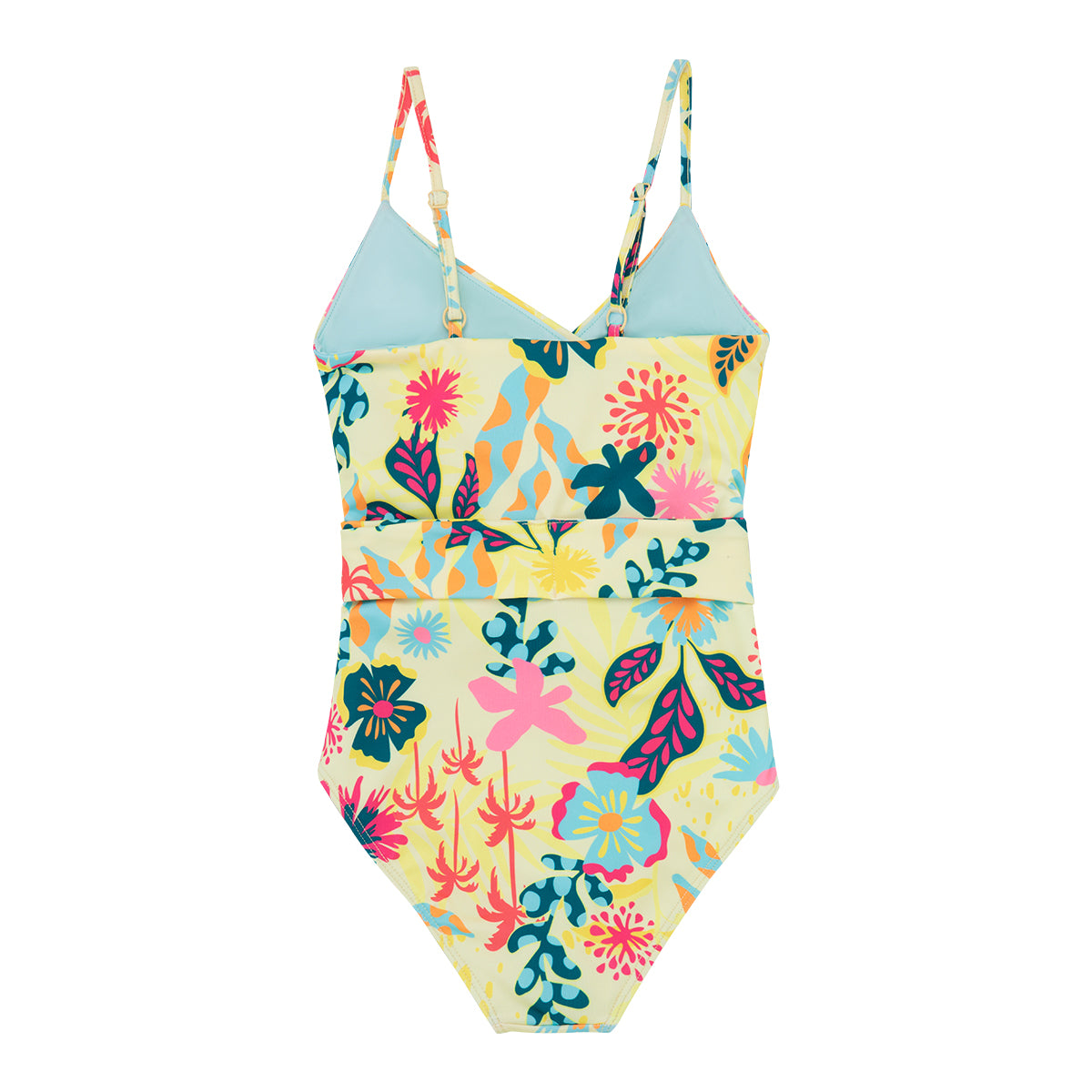 Cate One piece Swimsuit, Girls, Reversible Floral