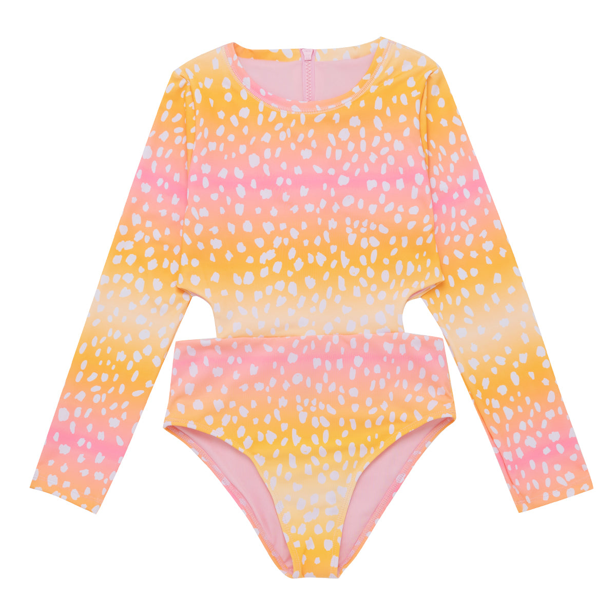 Andrea One piece Swimsuit, Girls, Long Sleeves